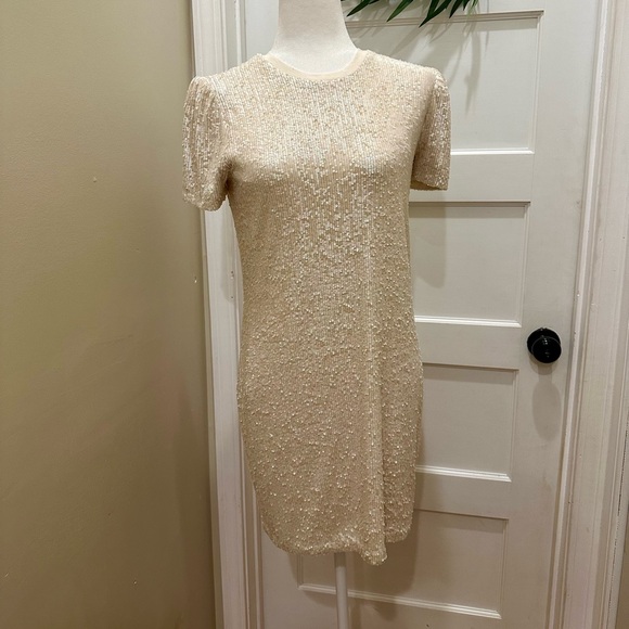 Generation Love Revolve Donna Sequin Dress Knee-length Shell Shift Size Small - Picture 1 of 7
